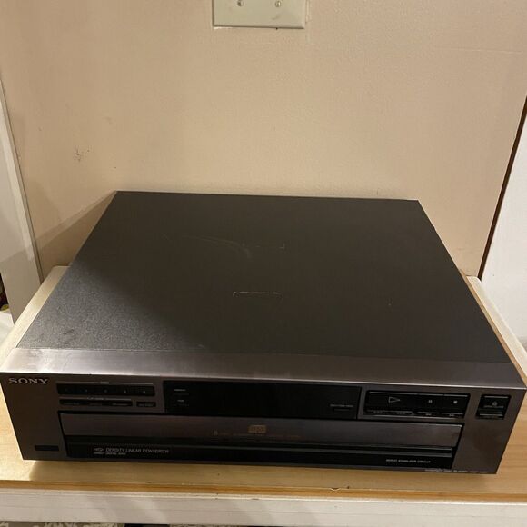 Sony CDP-C231 Compact Disc Player For Rack Stereo Component Untested - Picture 2 of 7